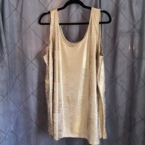 Gold Metallic tank! ✨ 💖